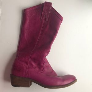 Frye leather boots